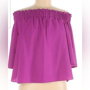 Rachel Roy pullover/off the shoulder blouse in 3X
